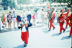 Mickey Mouse; Disney Land